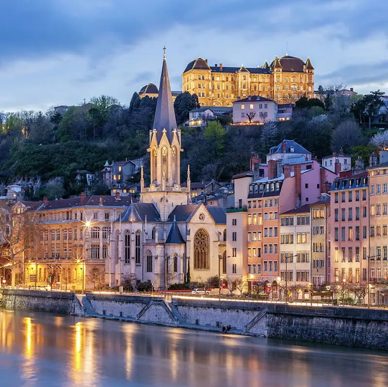 Tourist map image for France