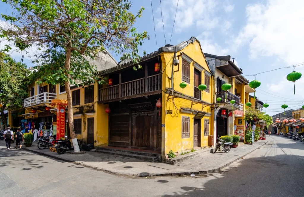 Hoi An Ancient Town for a central Vietnam route map