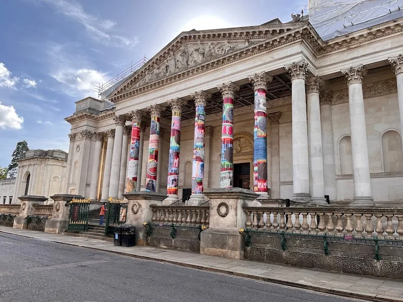 Fitzwilliam Museum on a Cambridge city centre tourist map