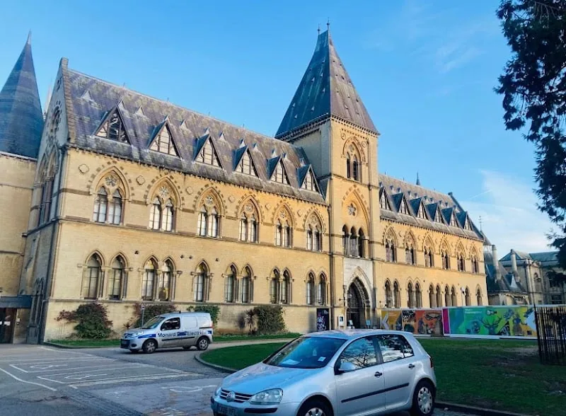 Christ Church area on an Oxford tourist attractions map