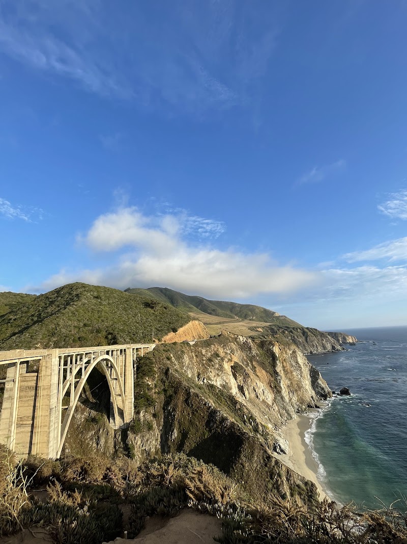 Tourist map and travel guide for Big Sur