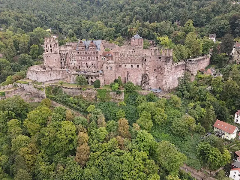 Tourist map and travel guide for Germany