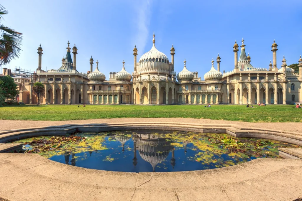 Royal Pavilion on a Brighton tourist attractions map