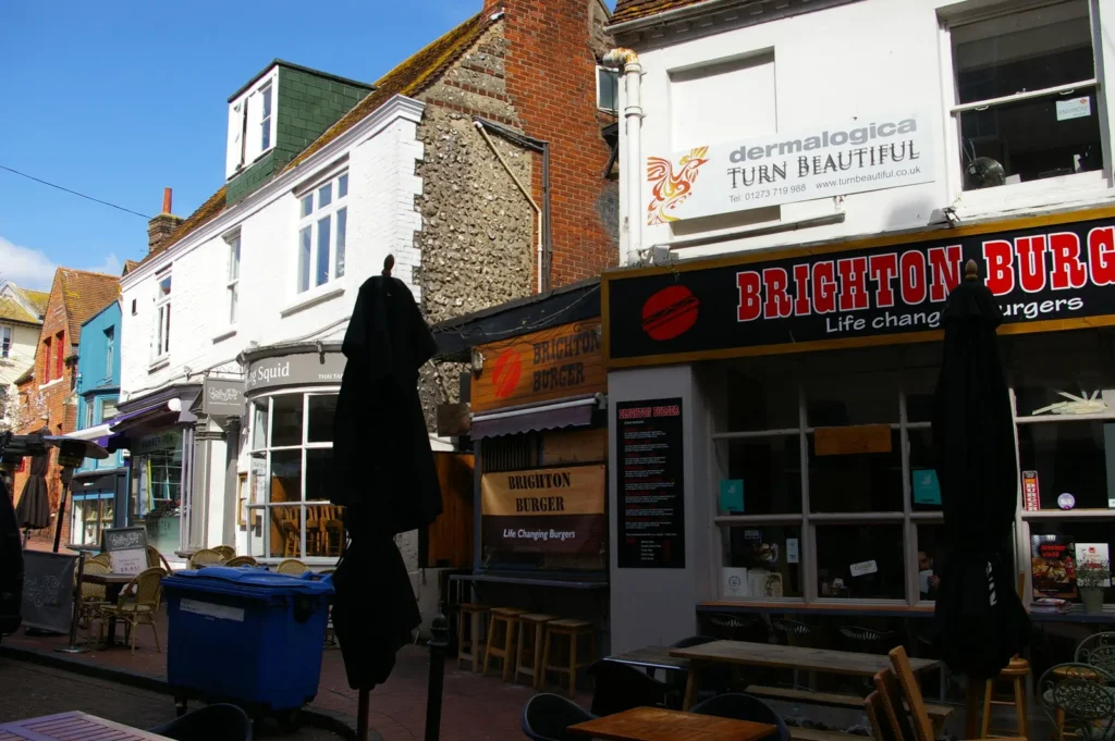 Market Street in The Lanes for a Brighton walking route