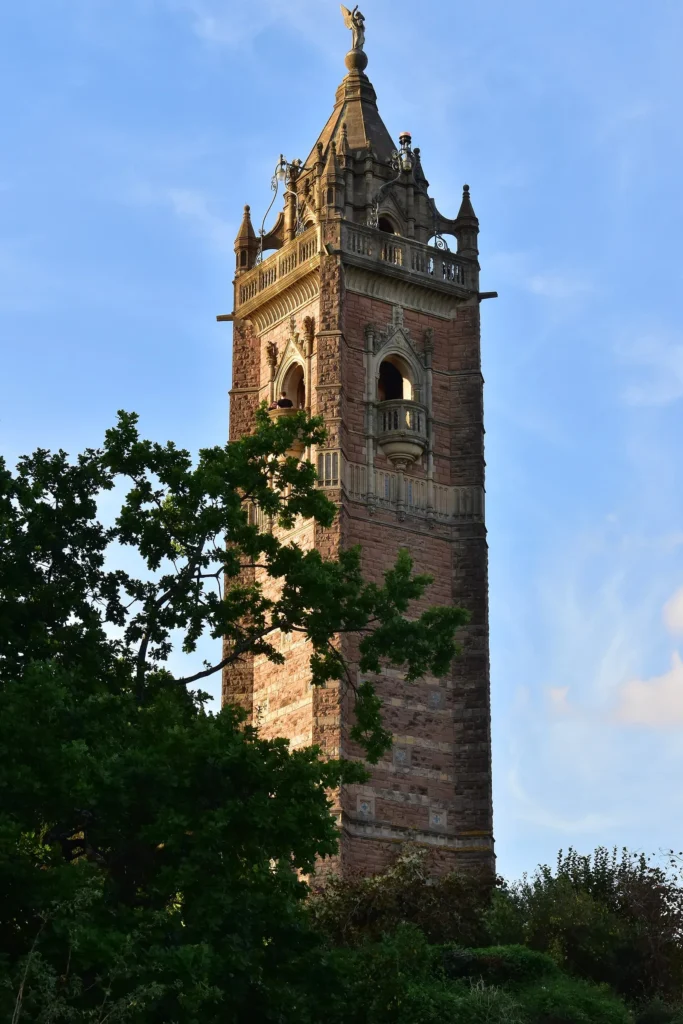 Cabot Tower on Brandon Hill in Bristol