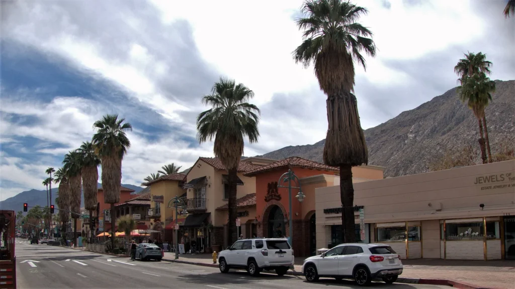 Palm Canyon Drive through central Palm Springs