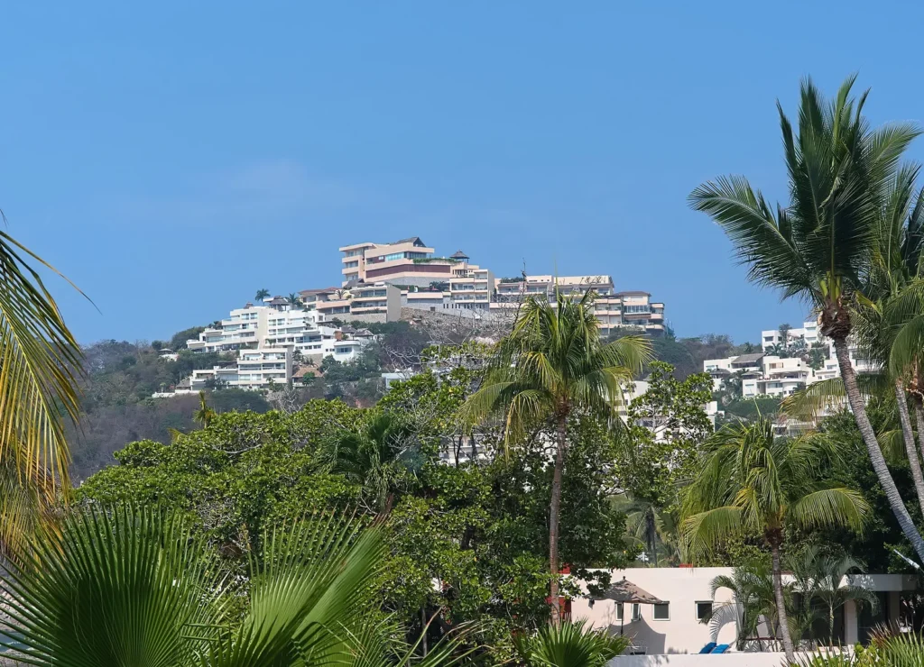 Punta Diamante resort and arrival zone in Acapulco