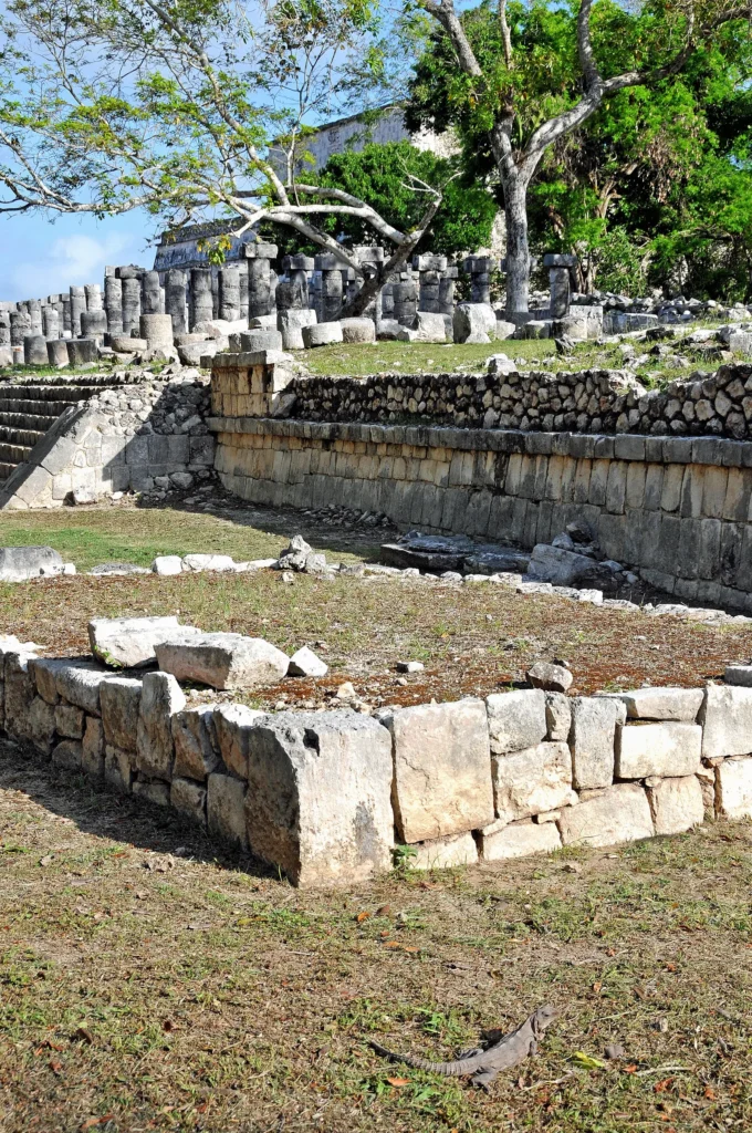 Plaza of the Thousand Columns at Chichen Itza