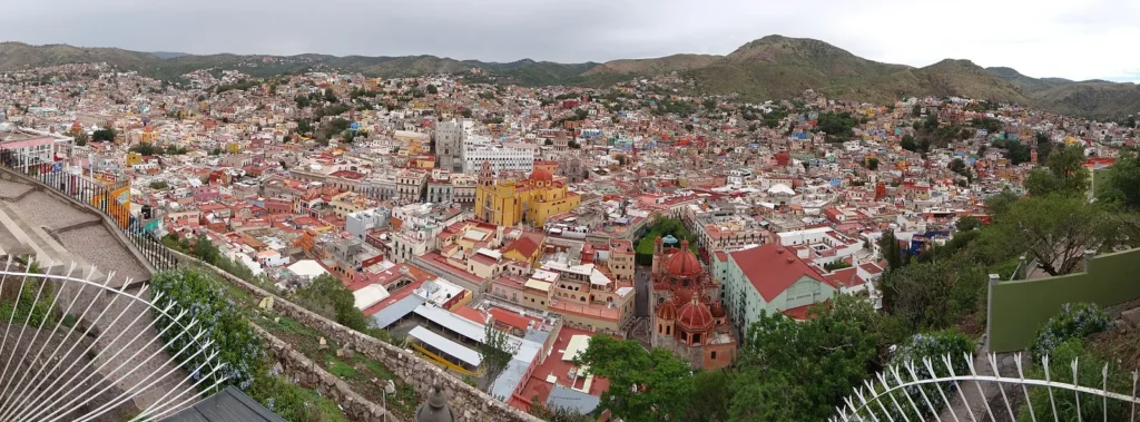 Guanajuato viewed from the Pipila monument