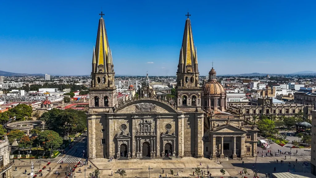 Guadalajara Cathedral and the historic city center