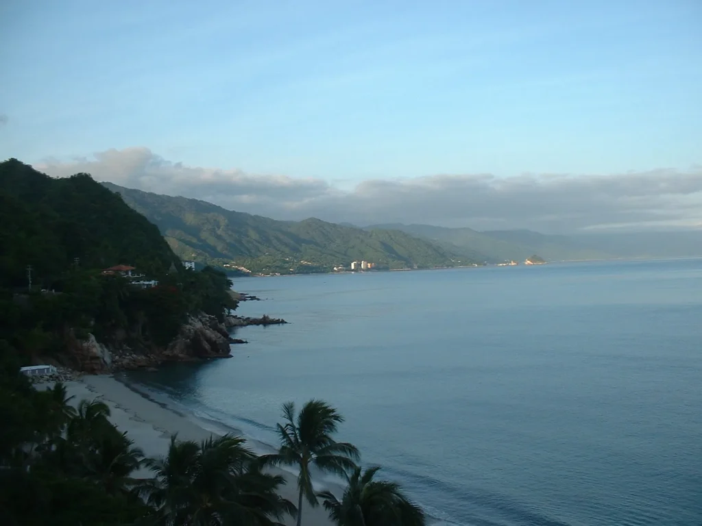 Pacific beach in Puerto Vallarta, Jalisco