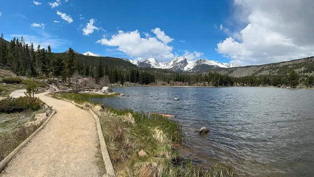 Sprague Lake in Rocky Mountain National Park